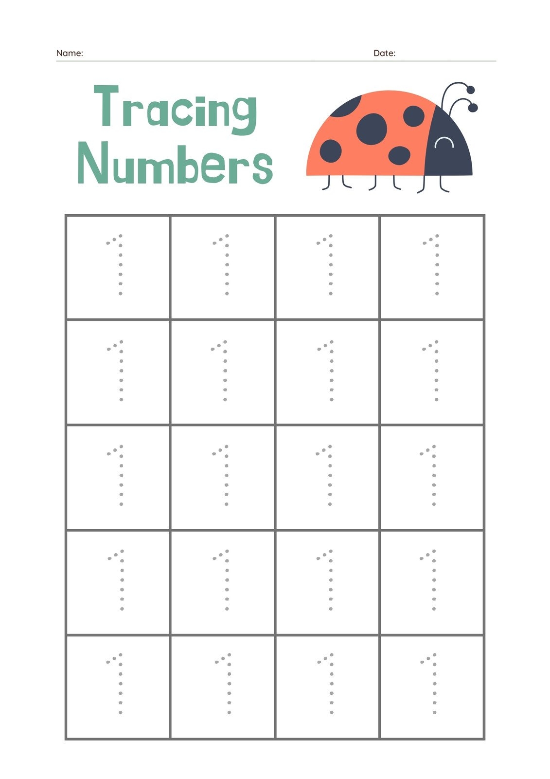 Printable Daycare Worksheets