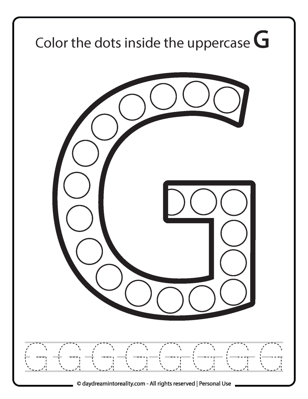 Free Printable Letter Worksheets For Preschoolers