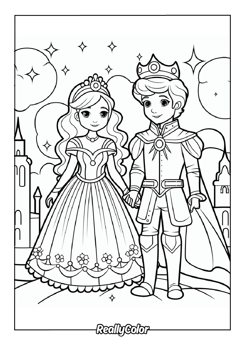 Free Printable Princess Coloring Pages