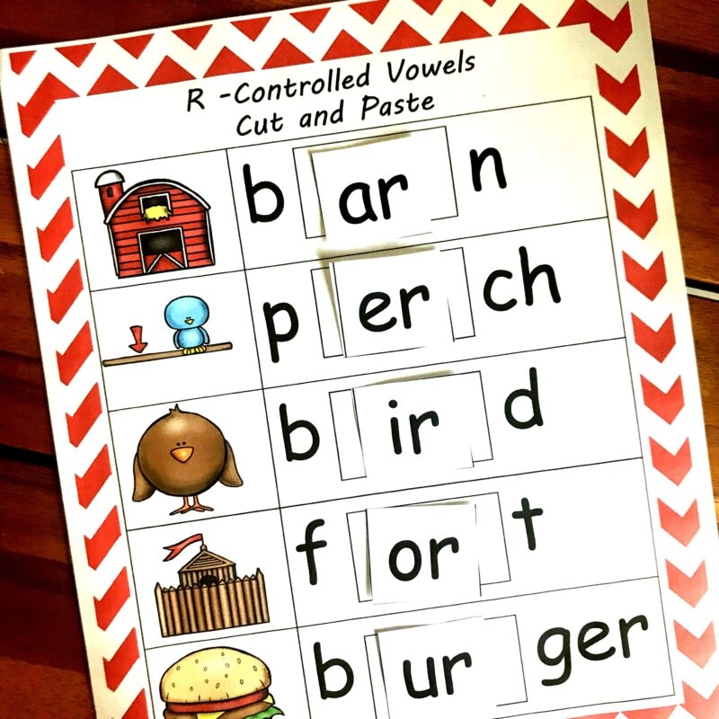 Free Printable R Controlled Vowel Worksheets Free Printable R Controlled Vowel Worksheets