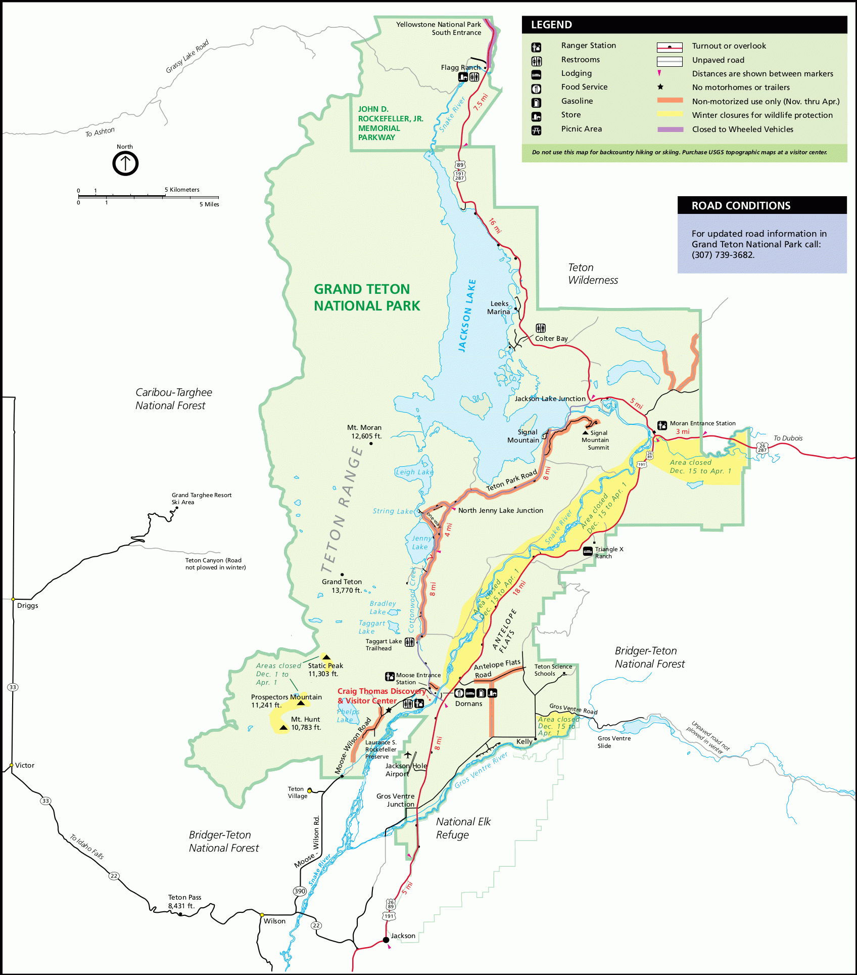Grand Teton Maps NPMaps Free National Park Maps