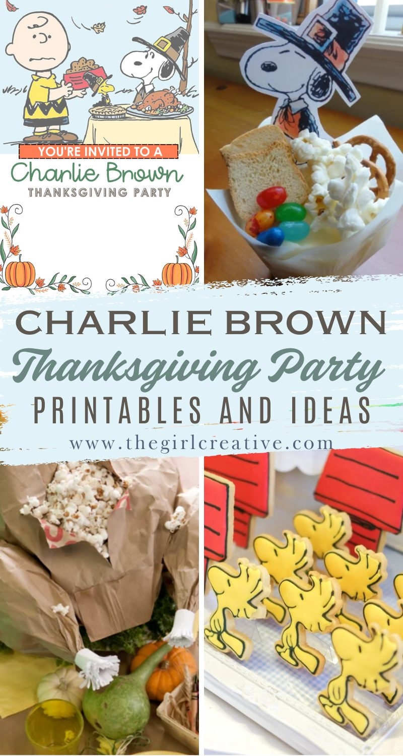 How To Host A Charlie Brown Thanksgiving Party The Girl Creative How To Host A Charlie Brown Thanksgiving Party The Girl Creative