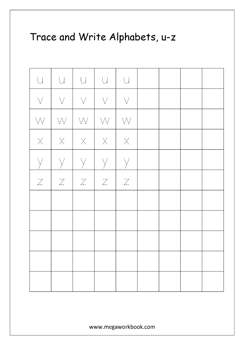 Kindergarten Alphabet Worksheets Free Printable Alphabet Worksheets Alphabet Writing Worksheets Small Letters Lowercase MegaWorkbook Kindergarten Alphabet Worksheets Free Printable Alphabet Worksheets Alphabet Writing Worksheets Small Letters Lowercase MegaWorkbook
