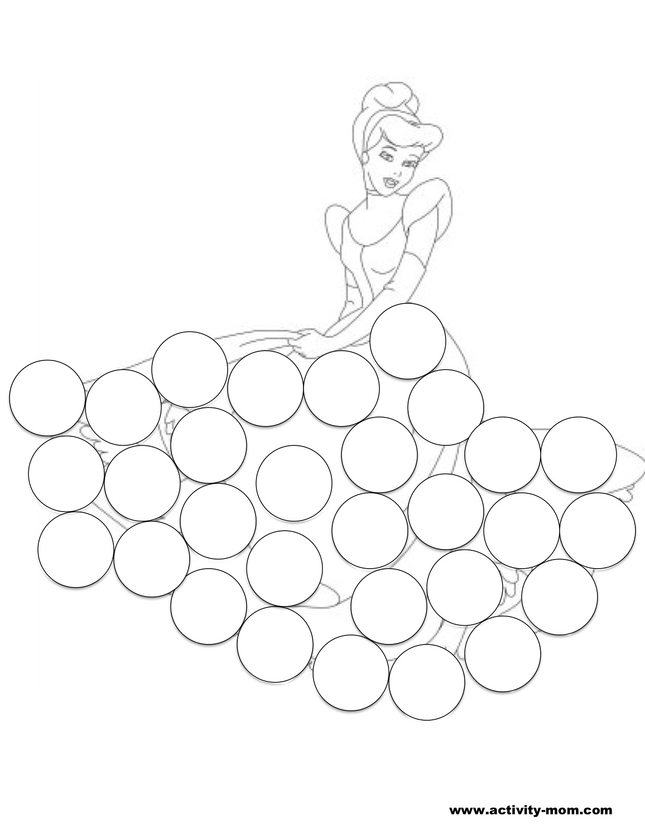 Free Printable Dot Paint Worksheets