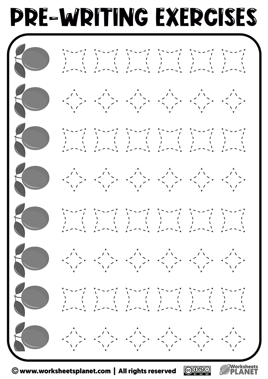 Printable Prewriting Activities For Preschoolers Worksheets Library