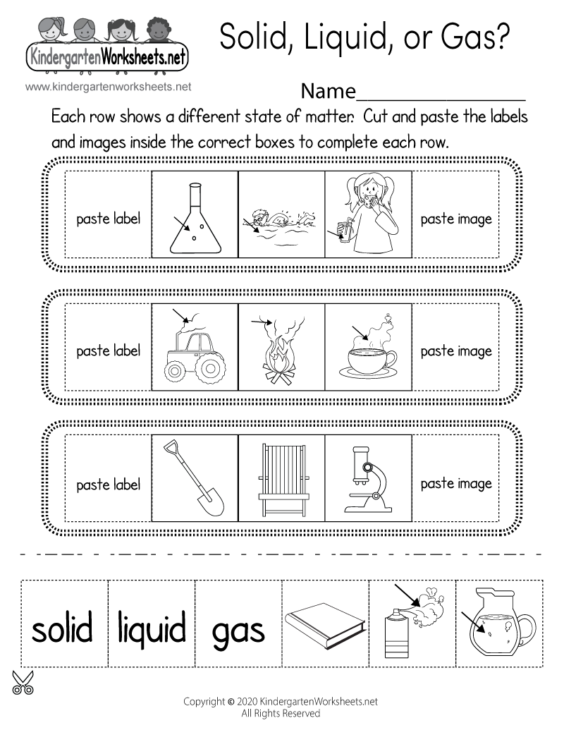 Solid Liquid Or Gas Worksheet Free Printable Digital PDF Solid Liquid Or Gas Worksheet Free Printable Digital PDF