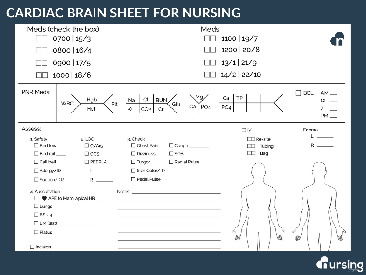 Ultimate Nursing Report Sheet Database Free Downloads