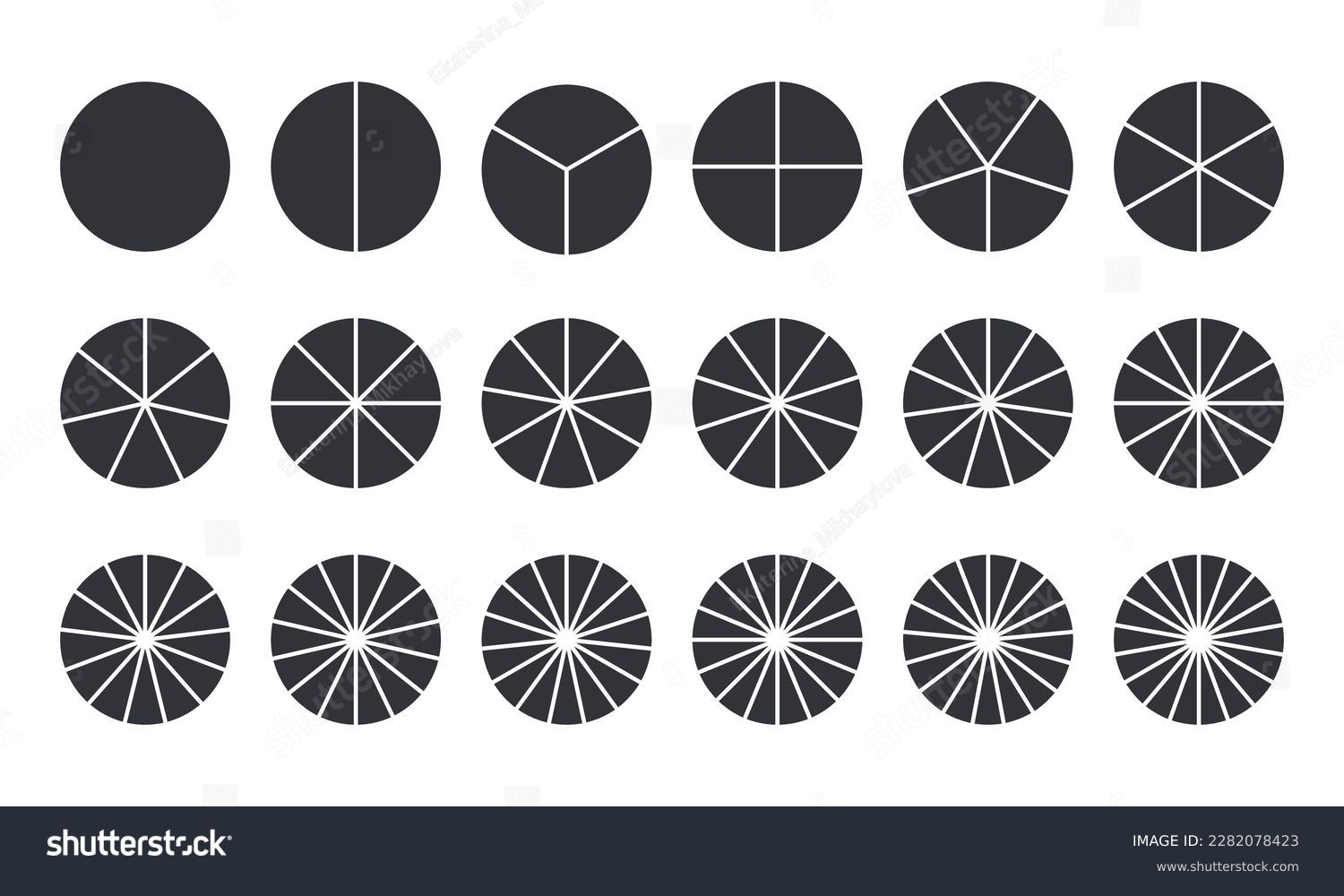 1 Hundred 18 Slices Circles Royalty Free Images Stock Photos Pictures Shutterstock