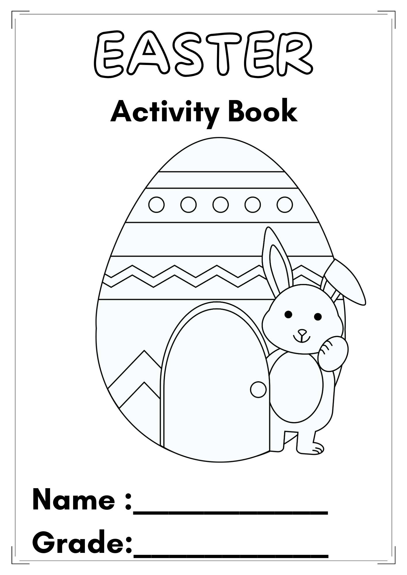 10 Best Free Easter Printables For Kids Easter Coloring Pages 