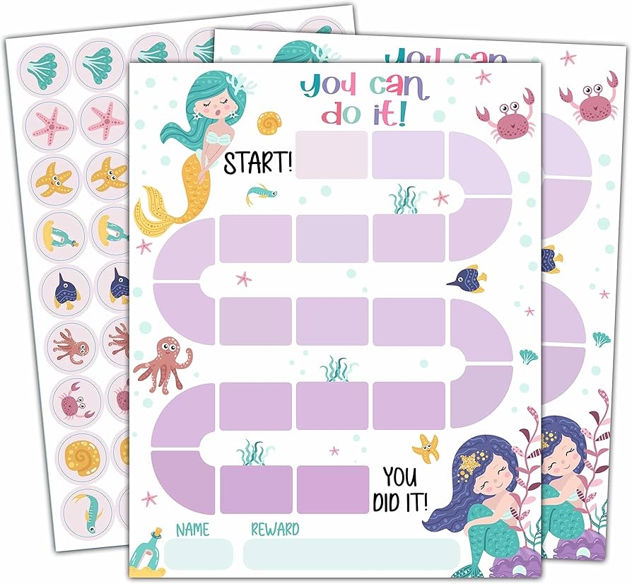 10 Mermaid Reward Chart With 216 Round Stickers Incentive Behavior Chart For Kids At Home Classroom Kids Routine Daily Chore Sticker Chart A11 Amazon au Baby 10 Mermaid Reward Chart With 216 Round Stickers Incentive Behavior Chart For Kids At Home Classroom Kids Routine Daily Chore Sticker Chart A11 Amazon au Baby
