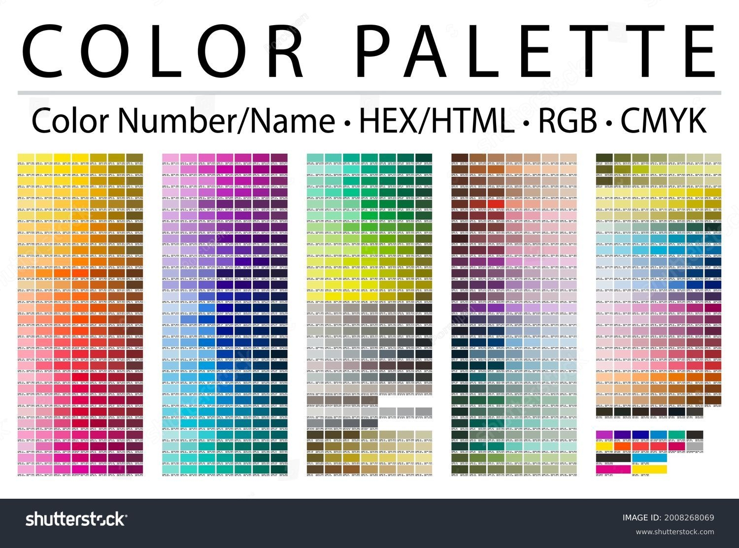 10 Thousand Cmyk Colour Chart Royalty Free Images Stock Photos Pictures Shutterstock