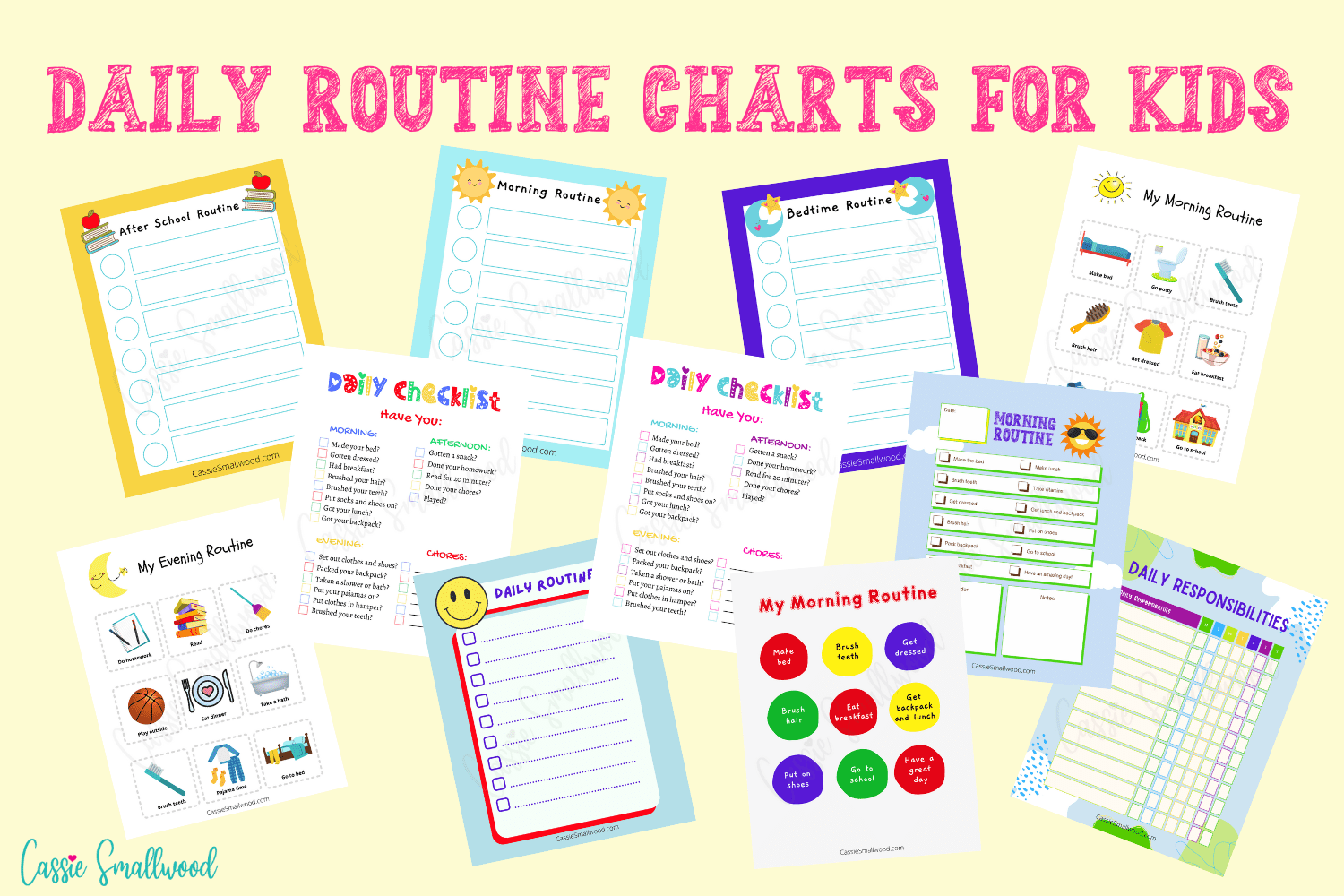 Free Printable Hygiene Chart For Kids