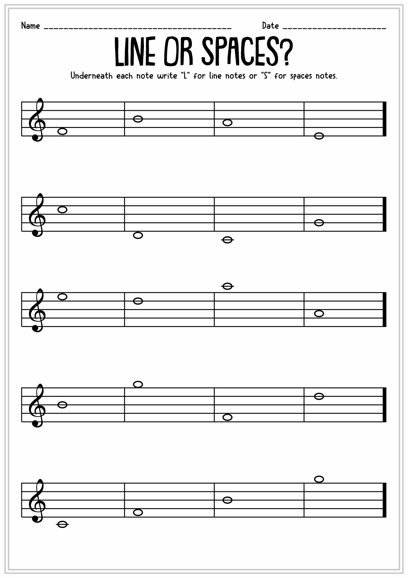 11 Music Theory Worksheets Note Value Free PDF At Worksheeto
