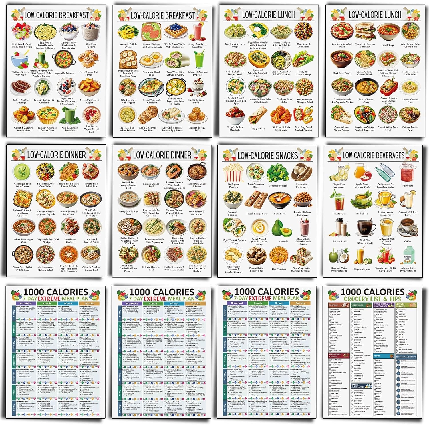 Diet Chart List For Weight Loss