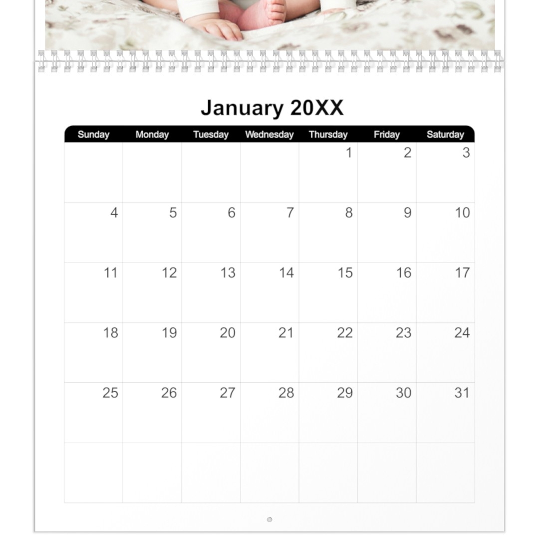 12x12 18 Month Photo Calendar Full Photo Theme Walmart Photo