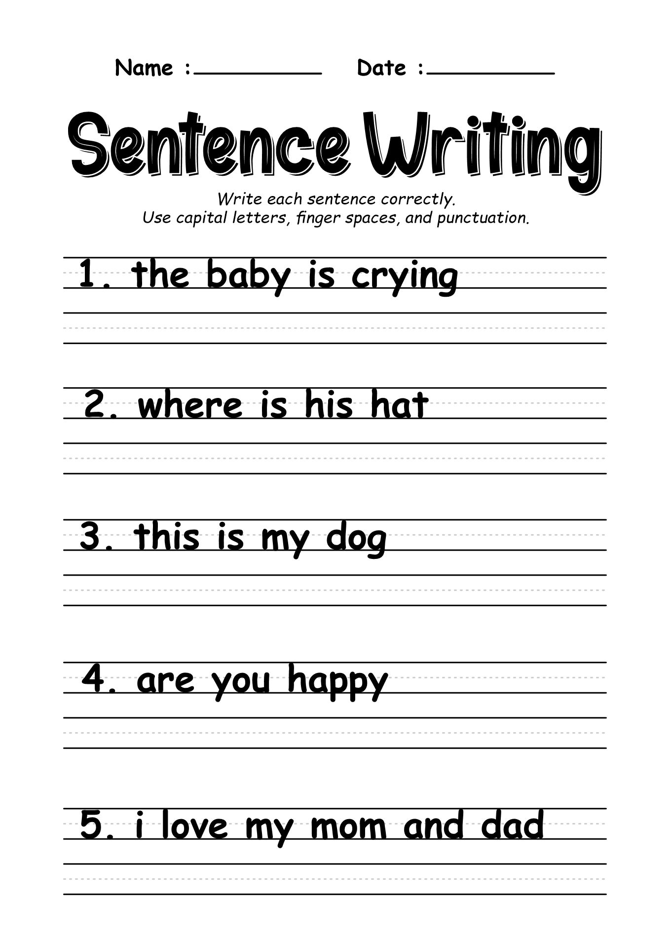 13 English Worksheets Guided Writing Free PDF At Worksheeto 13 English Worksheets Guided Writing Free PDF At Worksheeto