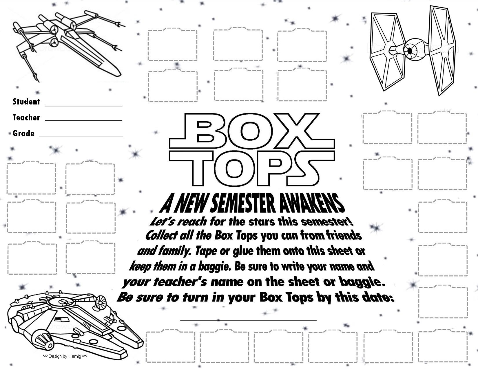 130 Box Top Collection Sheet Ideas Box Tops Box School Fundraisers