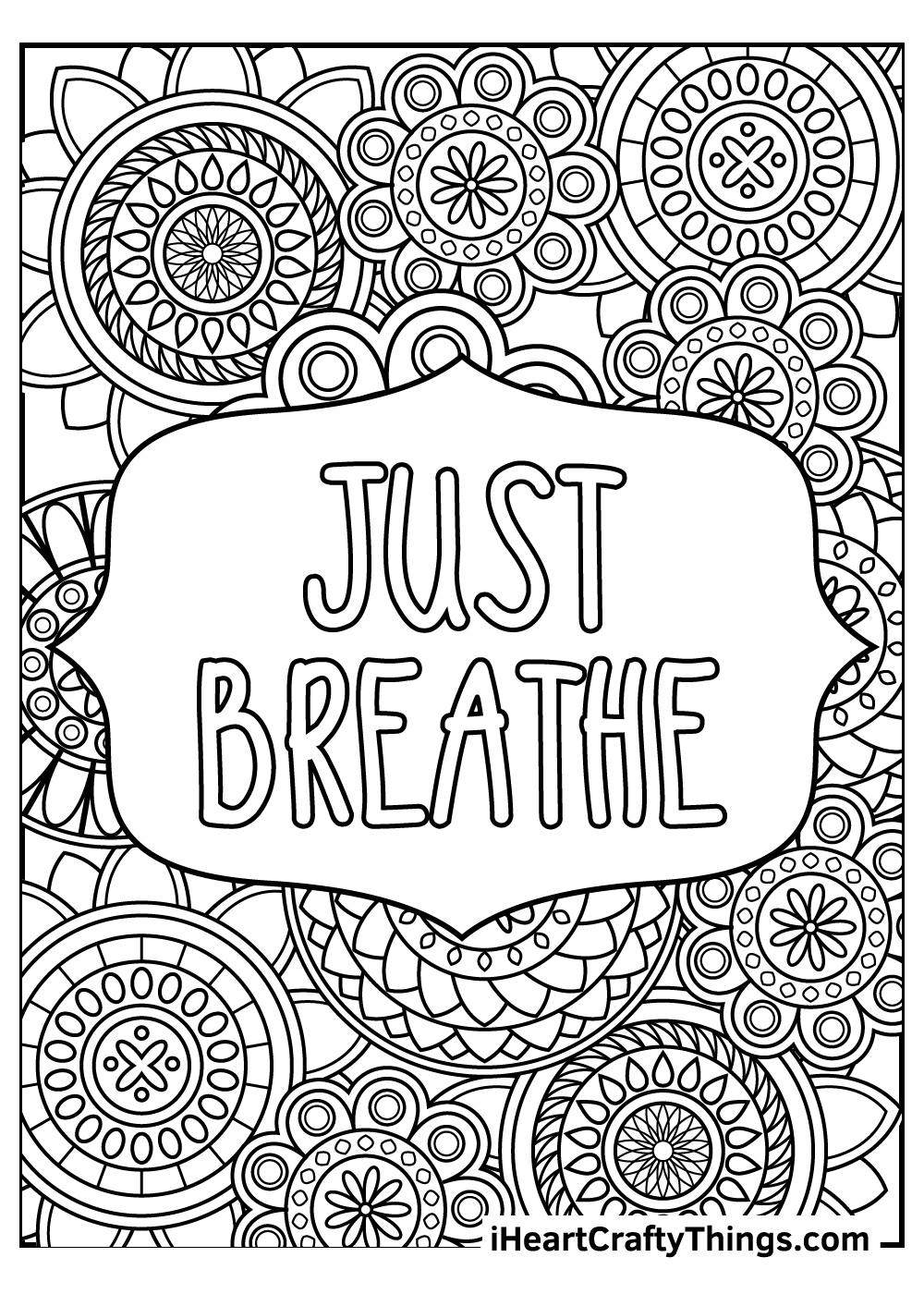 15 Stress Relief Coloring Pages 100 Free Printables 15 Stress Relief Coloring Pages 100 Free Printables