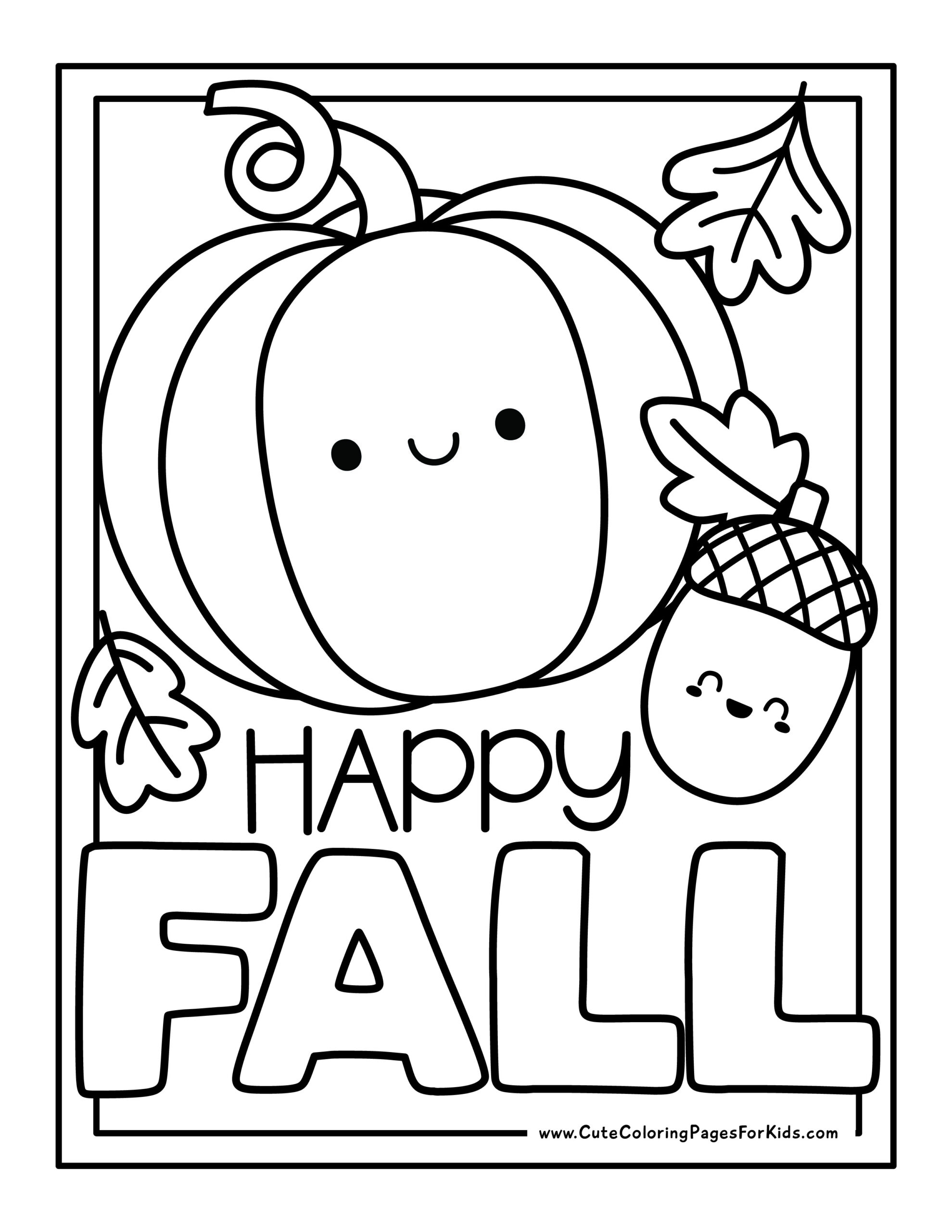 Fall Activity Sheets Printable