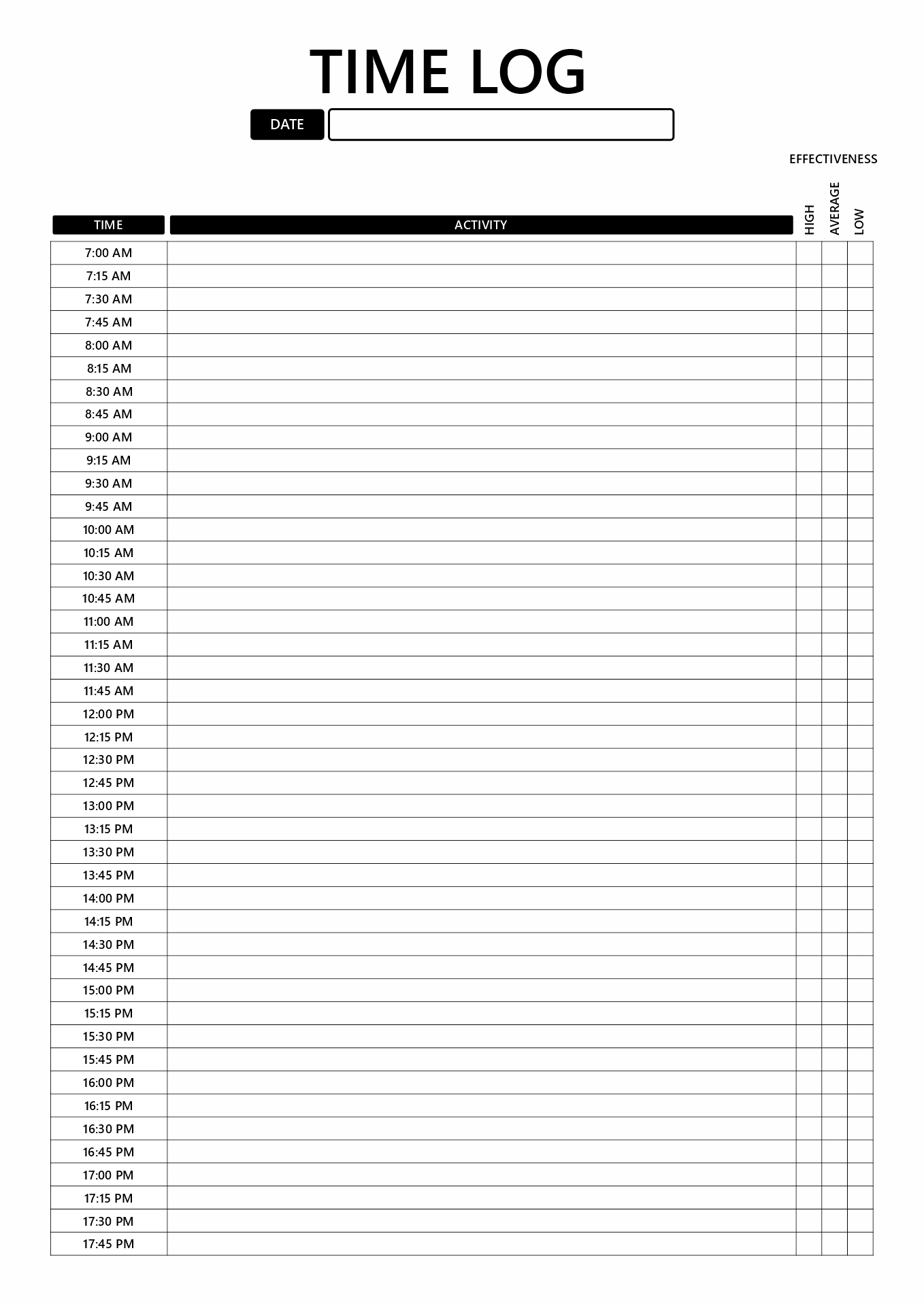 18 Time Management Schedule Worksheets Free PDF At Worksheeto 18 Time Management Schedule Worksheets Free PDF At Worksheeto
