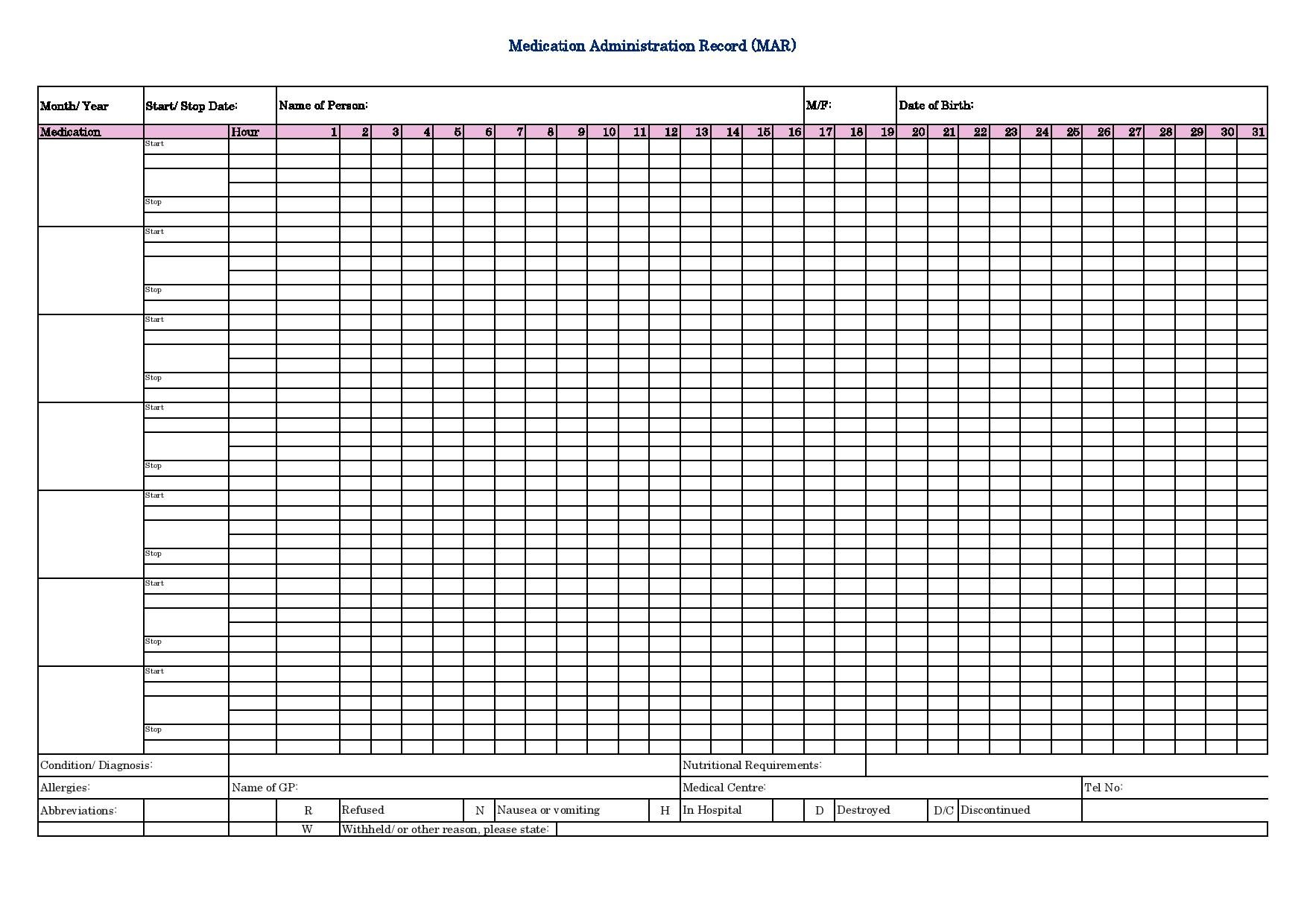19 Best Medication Chart Ideas Medication Chart Medical Printables Medication Chart Printable