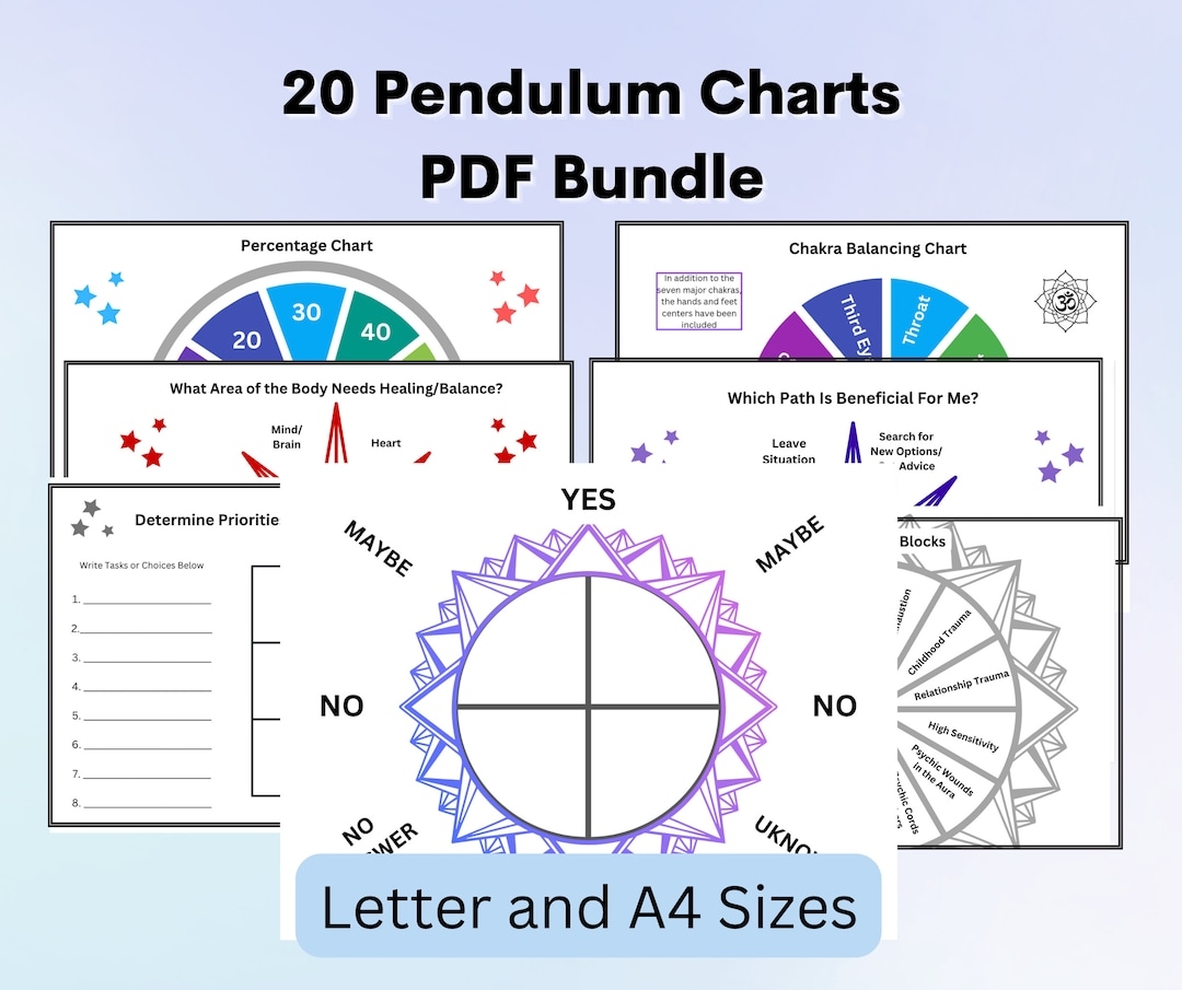 20 Pendulum Charts PDF 20 Dowsing Charts Letter U0026 A4 Etsy 20 Pendulum Charts PDF 20 Dowsing Charts Letter U0026 A4 Etsy