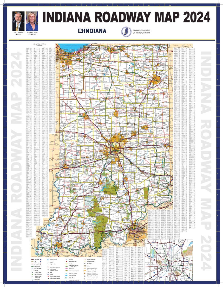 2024 State Highway System Of Indiana Indiana State Library Map Collection Collections Hosted By The Indiana State Library 2024 State Highway System Of Indiana Indiana State Library Map Collection Collections Hosted By The Indiana State Library