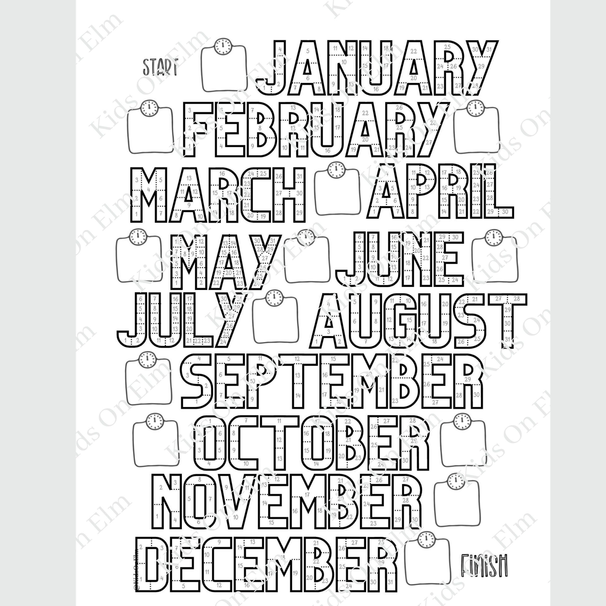 2025 Leap Year Pounds Lost Tracker Printable Workout Tracker Daily Firness Planner Weight Loss Journal Habit Coloring Calendar 2025 Etsy