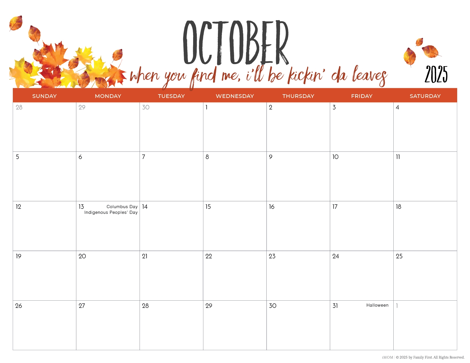 2025 Printable Calendars Free Printable Calendar Designs IMOM