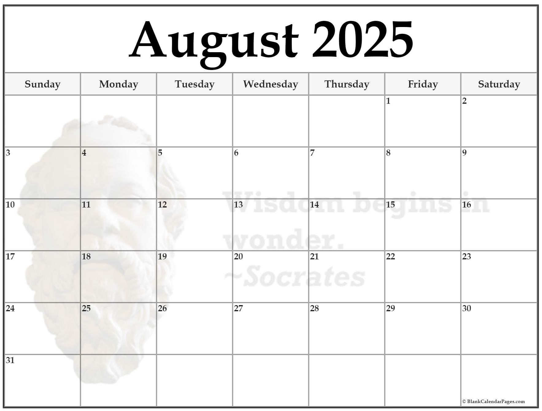 24 August 2024 Quote Calendars