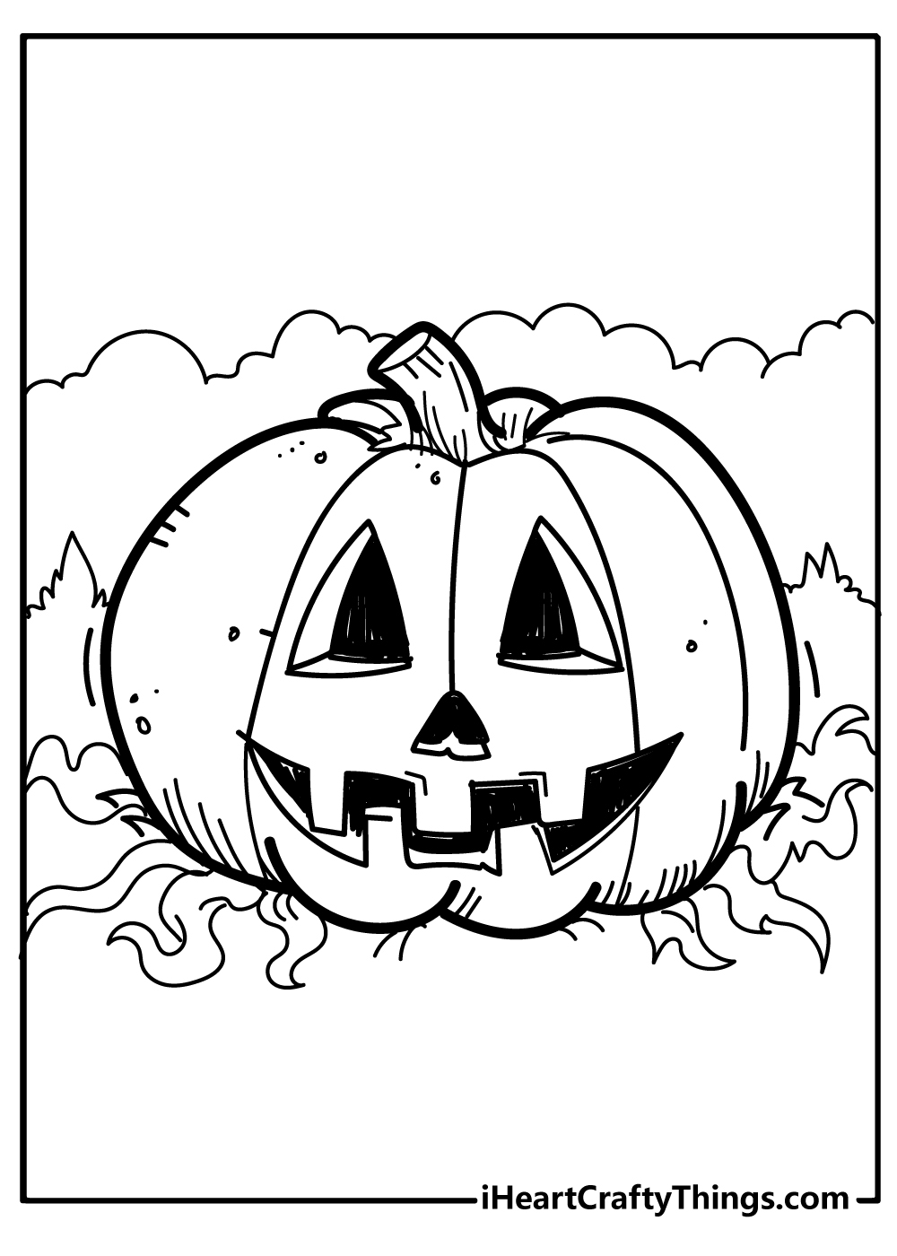 25 Pumpkin Coloring Pages Free Easy Printable PDFs
