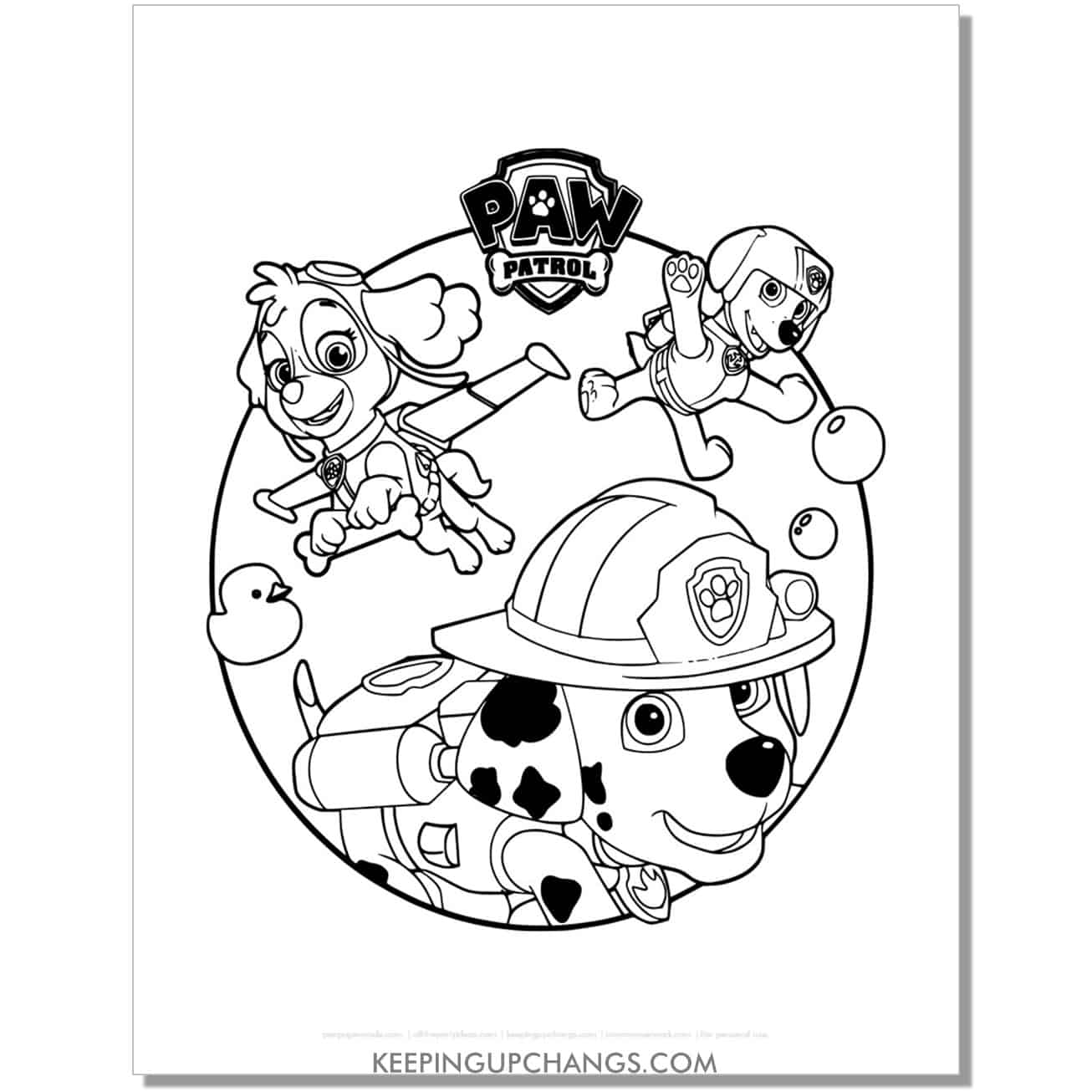 27 Free Paw Patrol Coloring Pages Sheets POPULAR Printables 