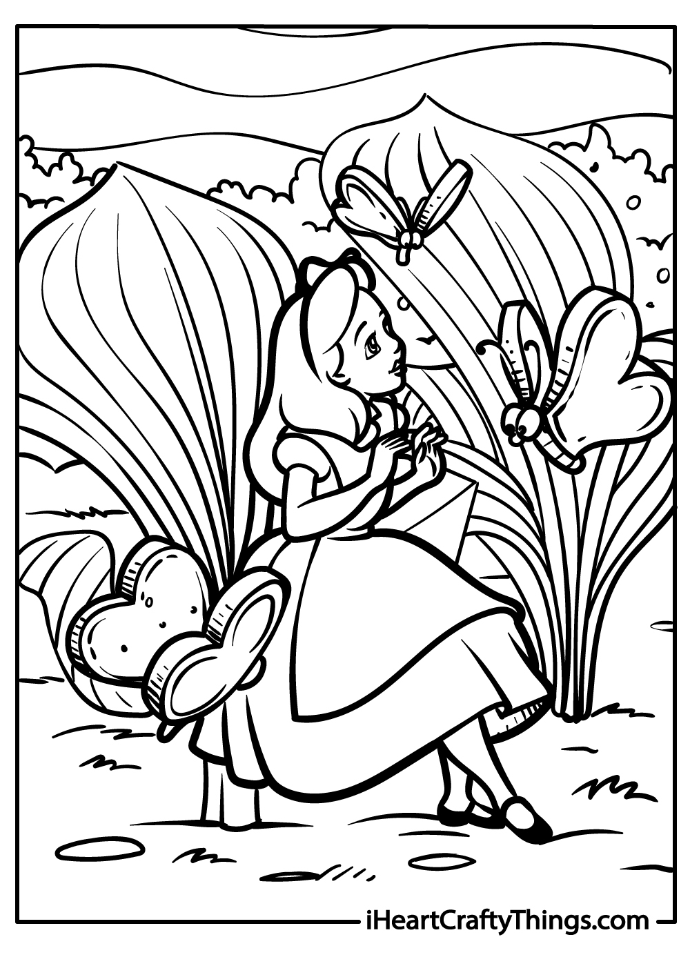 28 Alice In Wonderland Coloring Pages 100 Free Printables 28 Alice In Wonderland Coloring Pages 100 Free Printables