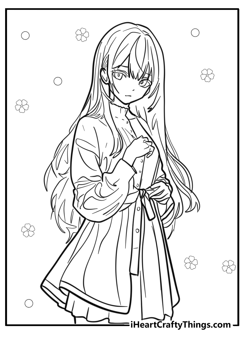 28 New Anime Girl Coloring Pages 100 Free To Print 