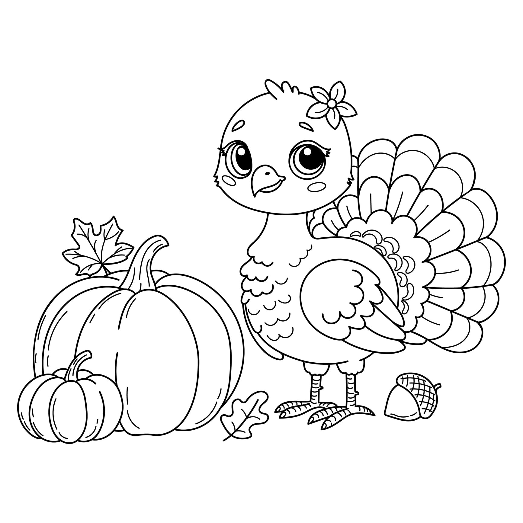 30 Thanksgiving Coloring Pages Free Printables Kids And Adults 