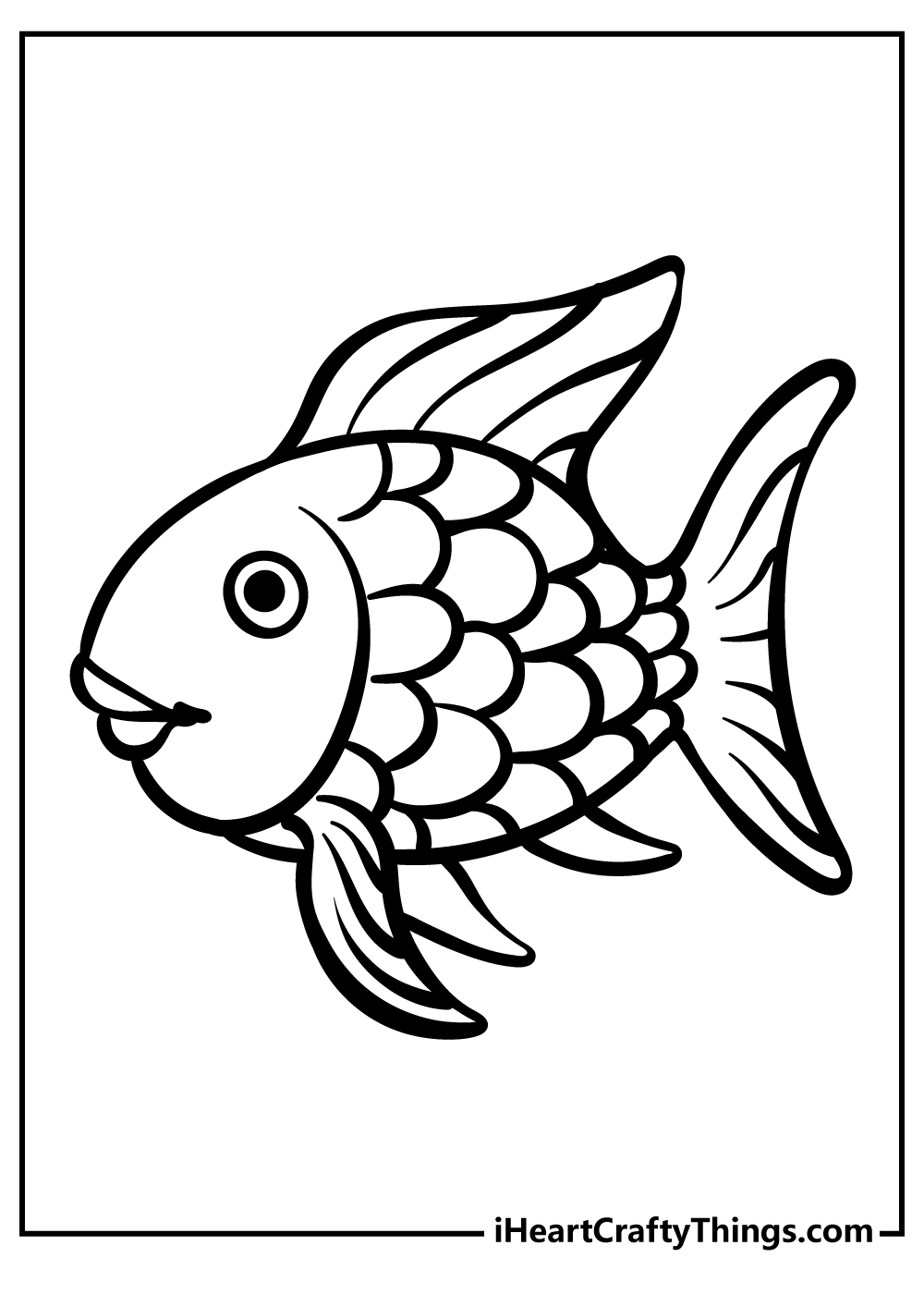 35 Fish Coloring Pages 100 Free Printables