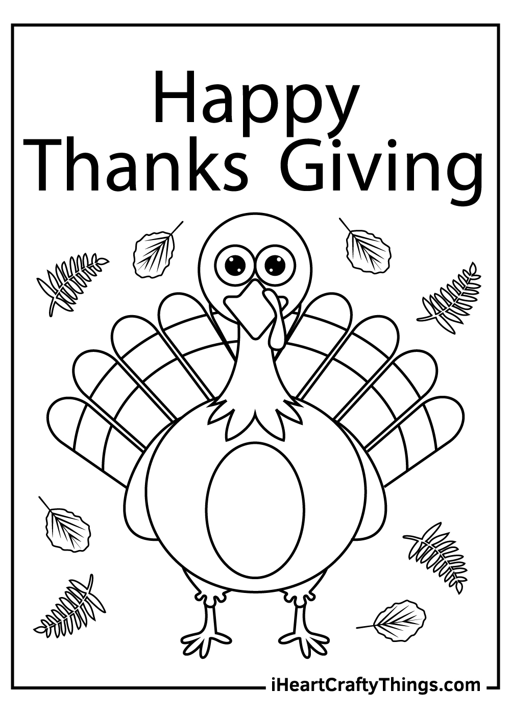 40 Thanksgiving Coloring Pages Printable Free PDF For Kids