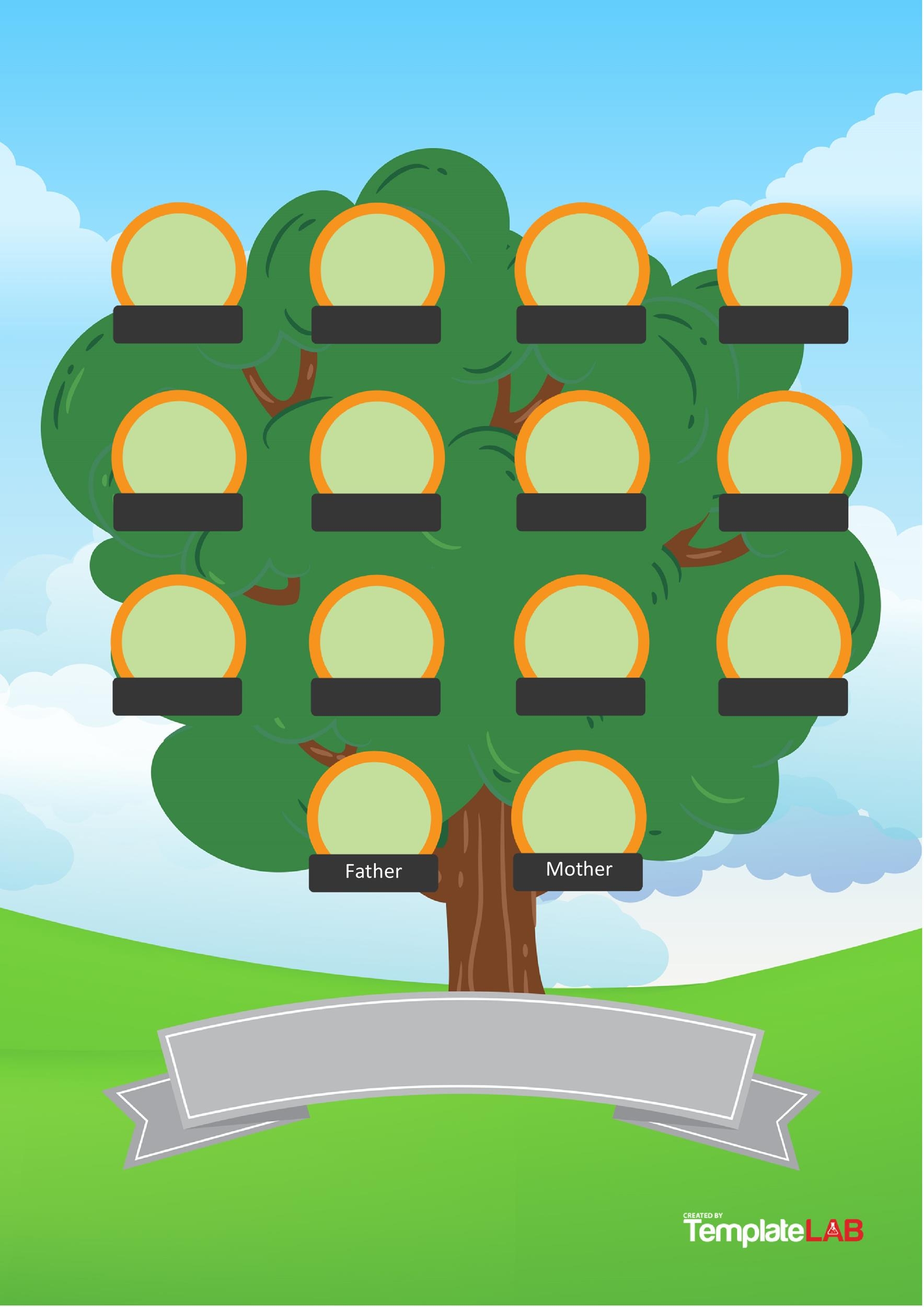 Printable Family Tree Worksheet