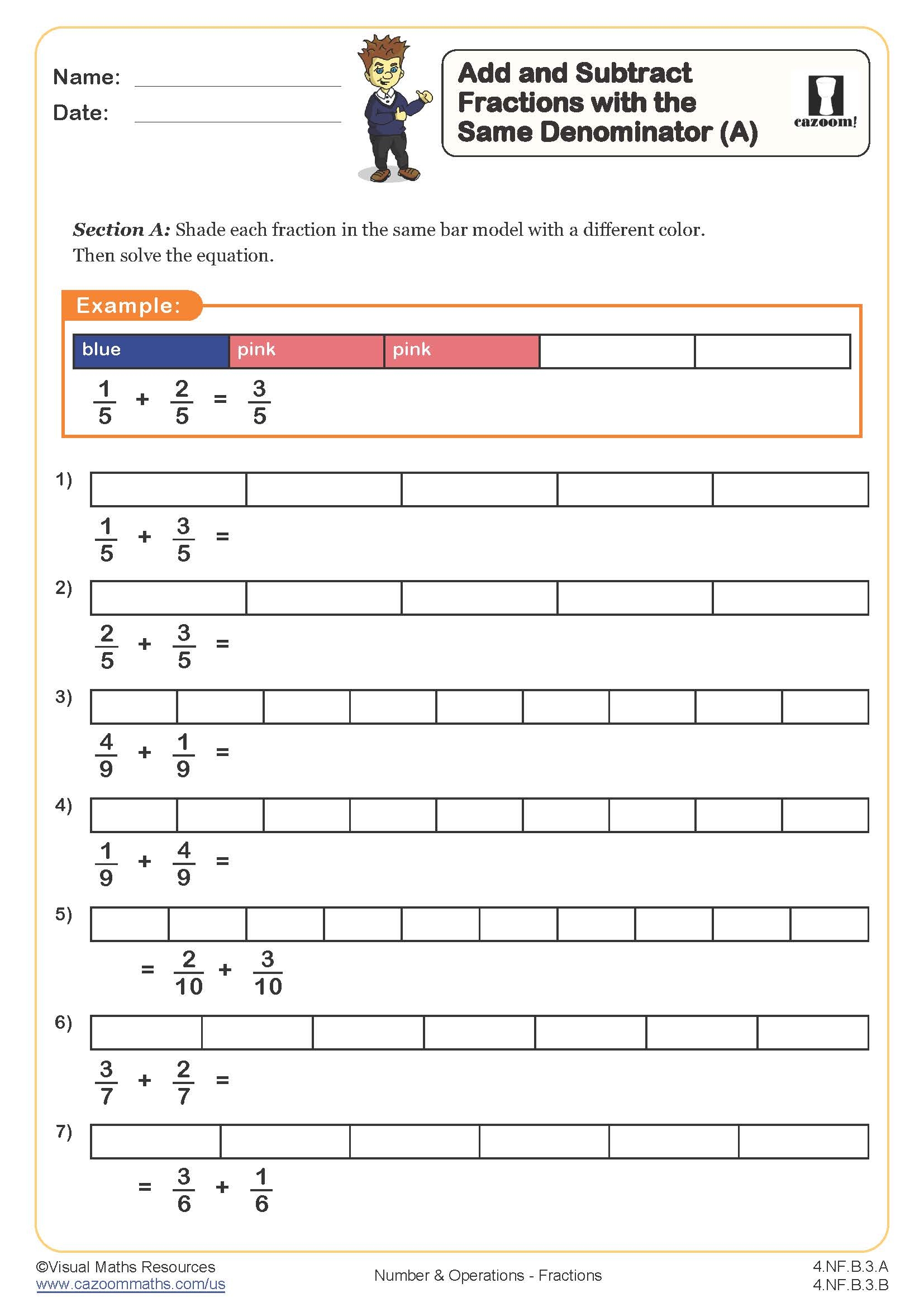 Printable Math Worksheets 4th Grade