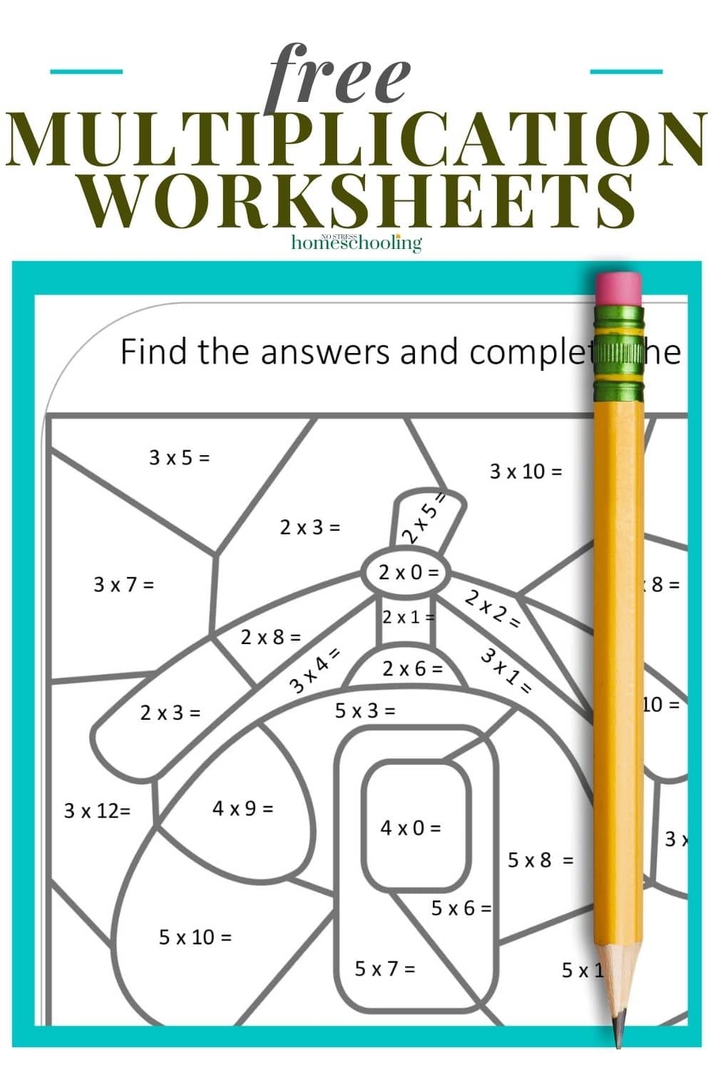 Multiplication Sheets Free Printable