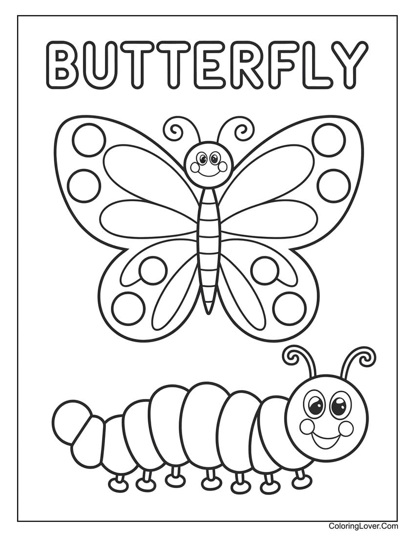 54 Butterfly Coloring Pages Free Printables For All Ages 54 Butterfly Coloring Pages Free Printables For All Ages
