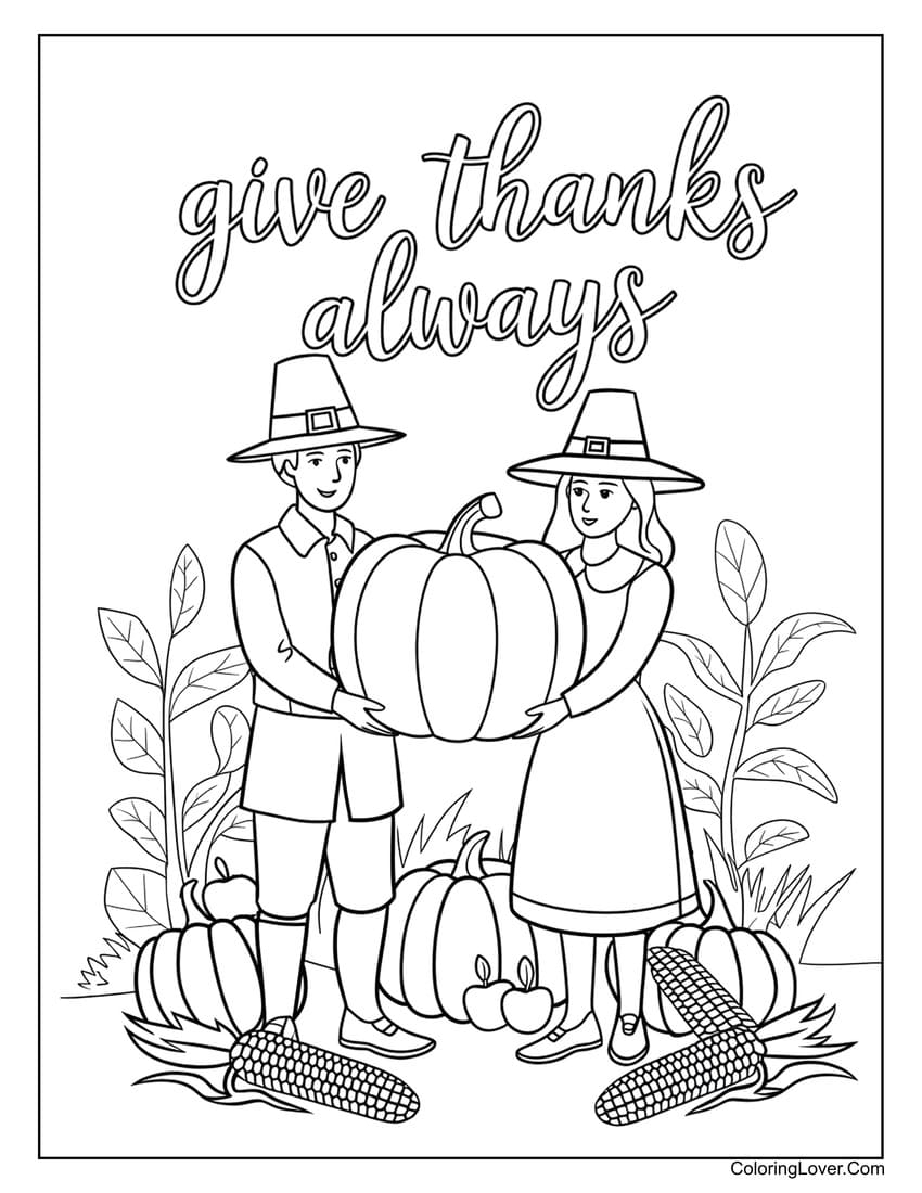 54 Thanksgiving Coloring Pages Free Printables For All Ages 