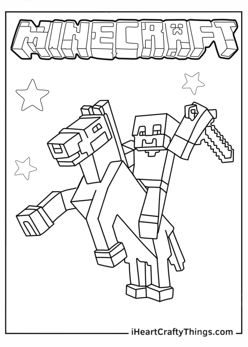 55 Minecraft Coloring Pages For Kids 100 Free Printables 