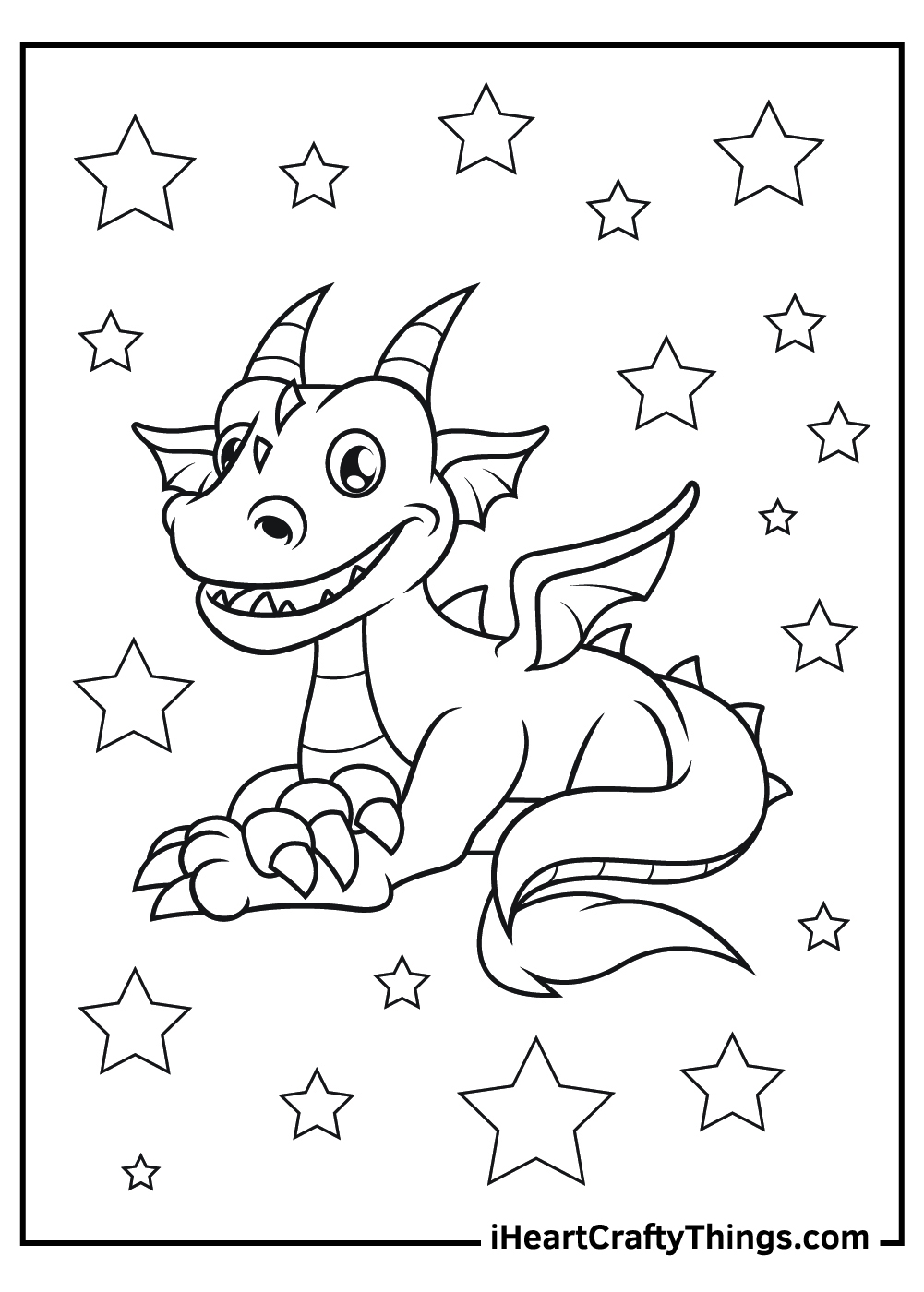 58 Dragon Coloring Pages Printable Free PDFs For Kids 