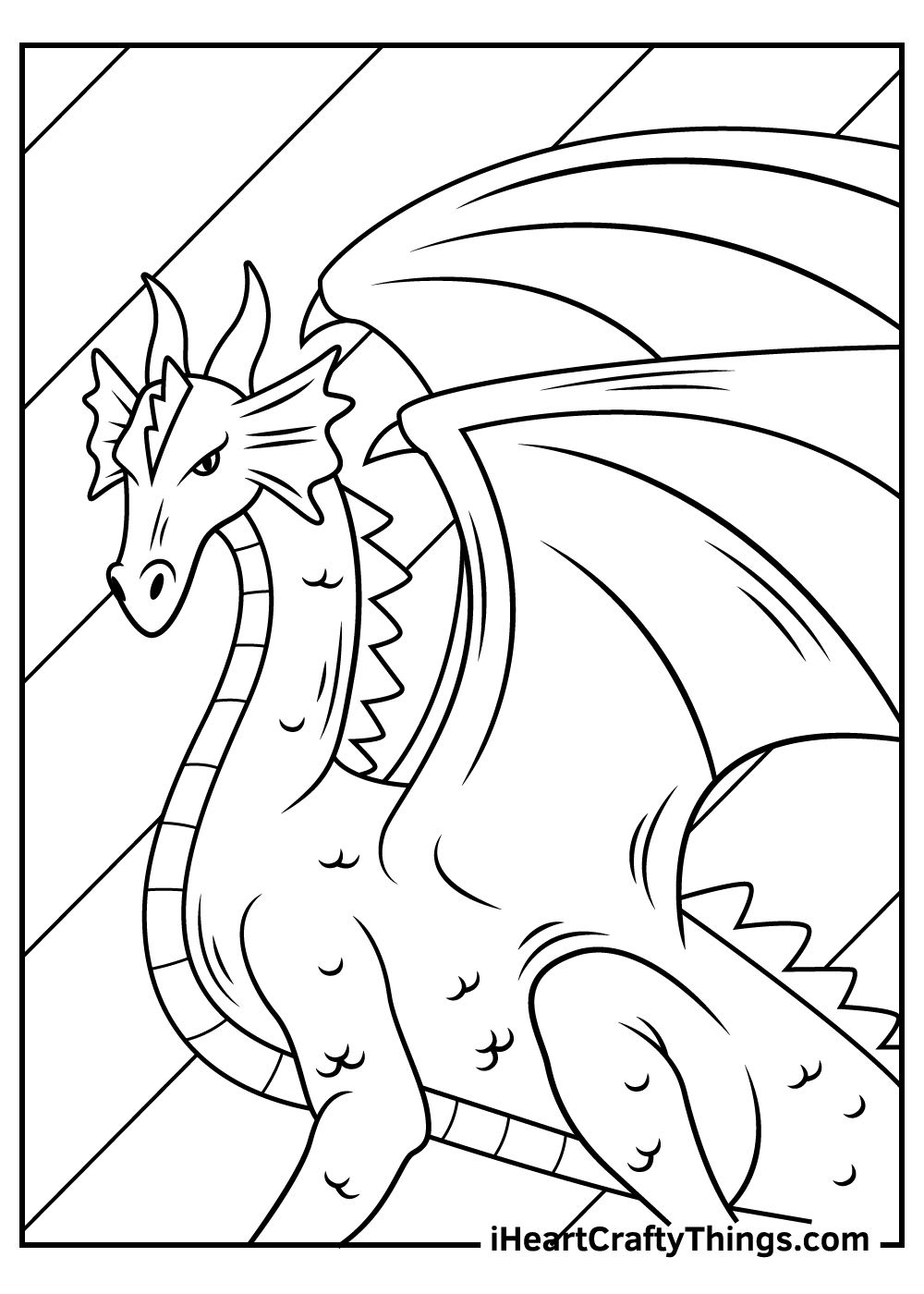 58 Dragon Coloring Pages Printable Free PDFs For Kids 