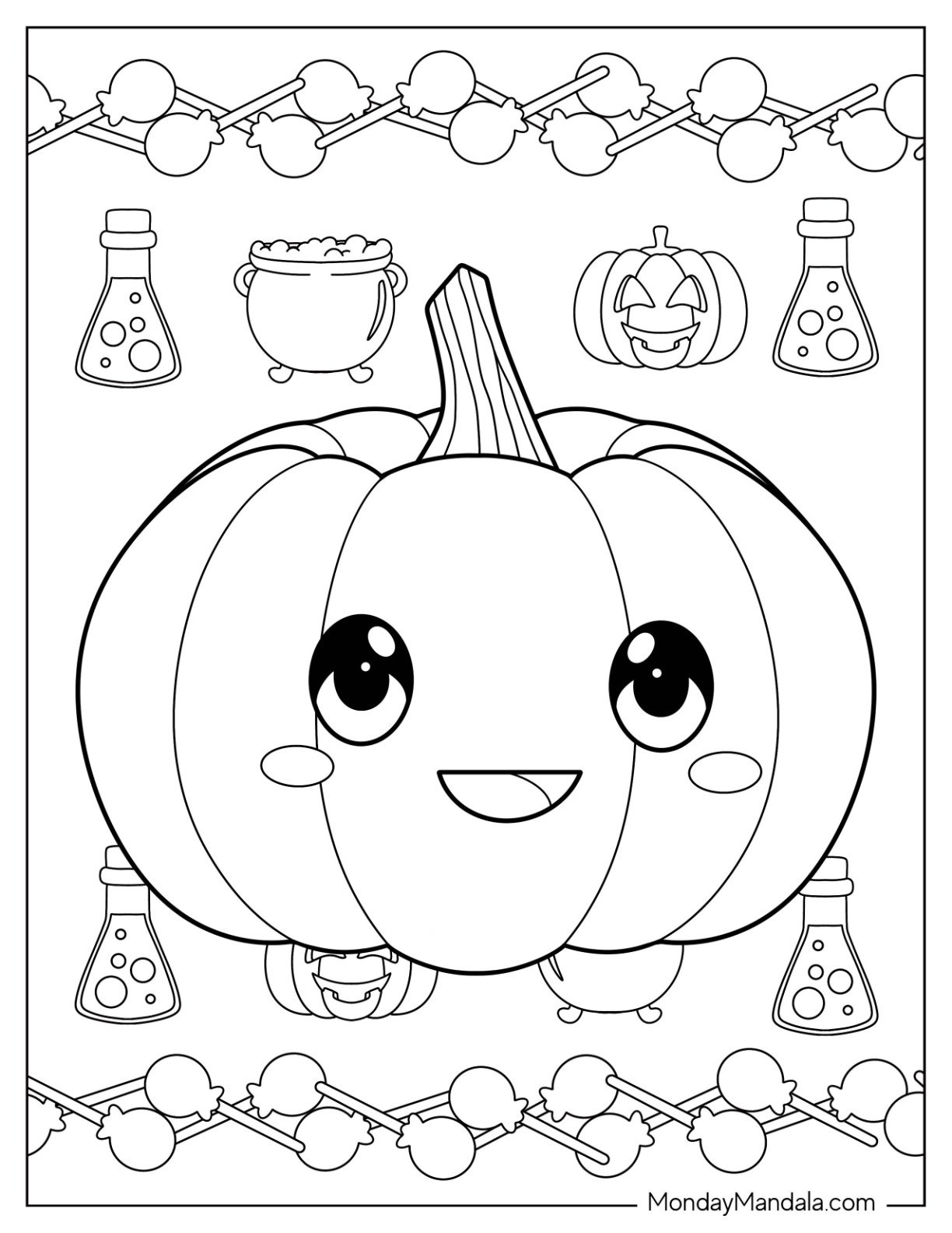 Pumpkin Coloring Sheets Printable
