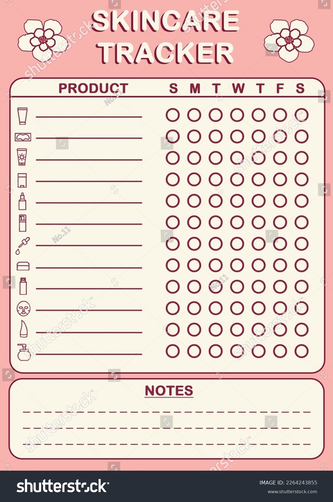 9 Weekly Skin Care Journal Royalty Free Images Stock Photos Pictures Shutterstock