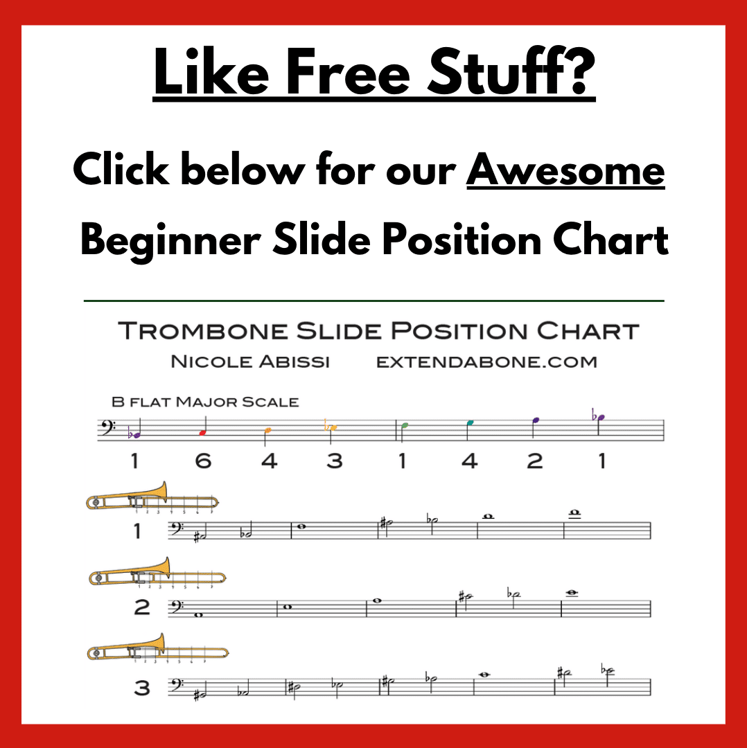 A Better Trombone Slide Position Chart Extendabone