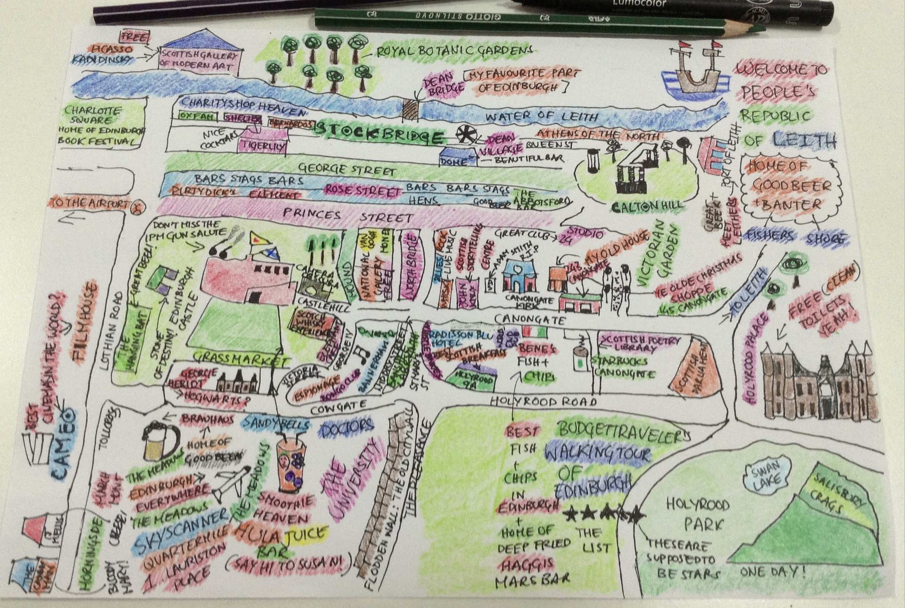 A Free Self Guided Walking Tour Of Edinburgh BudgetTraveller