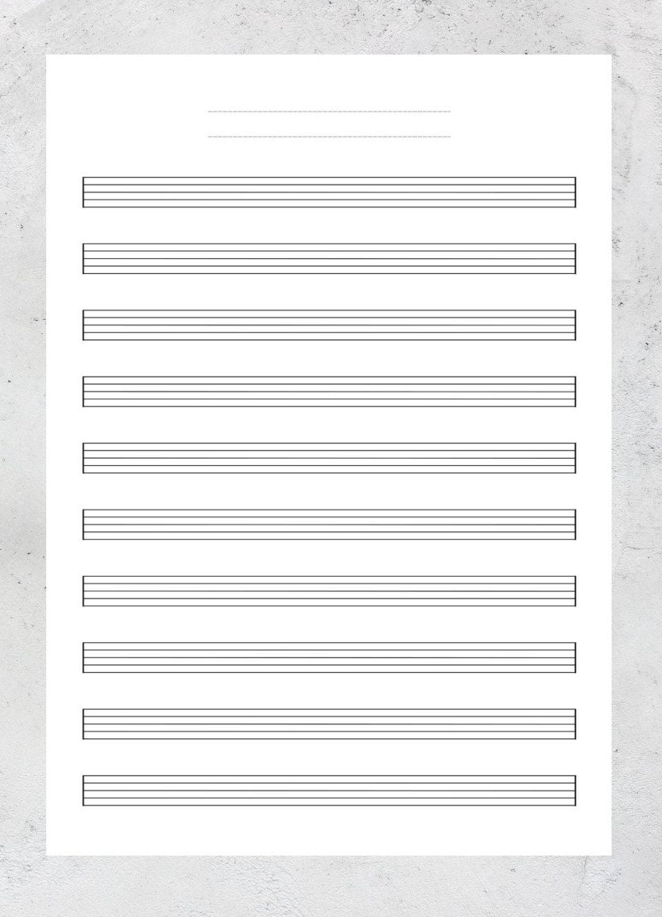 A4 Blank Sheet Music US Letter Printable Sheet Music Manuscript Paper Piano Staff Paper Blank Music Paper Etsy Australia